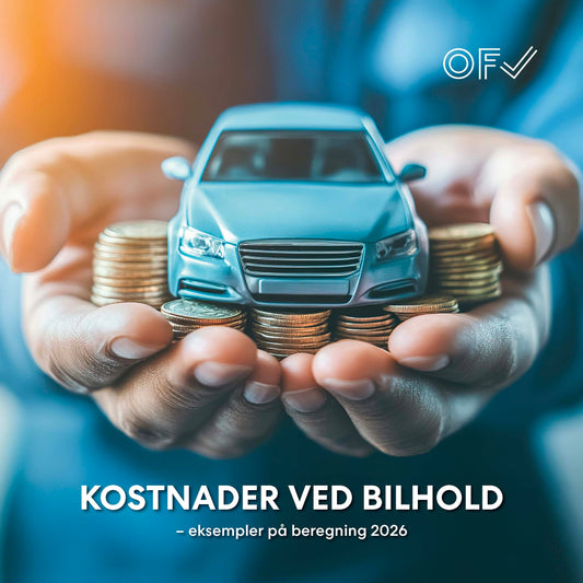 Kostnader ved bilhold - 2026
